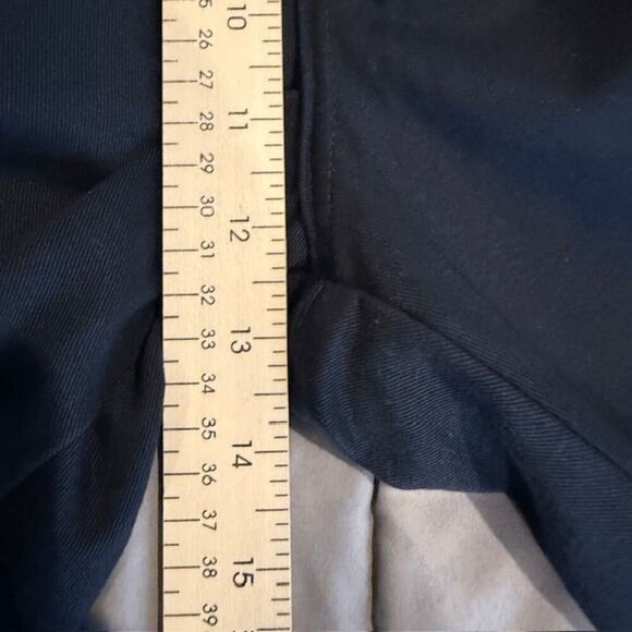 Timber Creek Navy Blue Flat Front Men's Trousers Khakis Chinos Size 34x34 - Picture 9 of 12